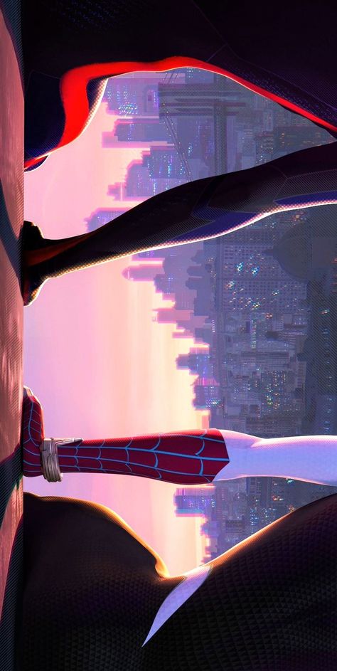 Spider Man Into The Spiderverse Wallper, Miles And Gwen Wallpaper, Spider Man Wallpaper Iphone, Across The Spider Verse Wallpaper, Spiderverse Wallpaper, Spider Verse Wallpaper, Wallpaper Spider Man, Spider Verse Miles, Spiderman And Spider Gwen