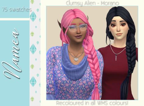 Clumsy Alien, Poolside Dress, Skeleton Bodysuit, Middle Part Hairstyles, Spell Dresses, Sims Ideas, Shaggy Hair, Bodysuit Top, Cc Finds