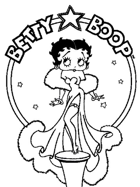 color me Betty Boop Coloring Pages, Betty Boop Cartoon, Betty Boop Art, Betty Boop Pictures, Adult Coloring Designs, Free Adult Coloring Pages, Easter Coloring Pages, Kids Coloring Book, Cartoon Coloring Pages