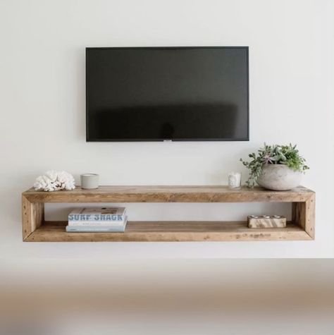 Tv Wall Accent, Floating Shelf Tv Wall, Shelf Tv Wall, Accent Wall Behind Tv, Floating Shelves Tv Wall, Floating Shelves Tv, Wall Behind Tv, Shelf Tv, Floating Shelves Living Room