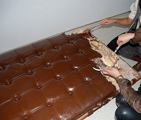 I want this for My BDAY.  Dope Cake Barcelona Couch, Chocolate Sculptures, Cake Wrecks, Chocolate Sprinkles, Cake Tasting, Edible Art, Let Them Eat Cake, Pretty Food, Food Design