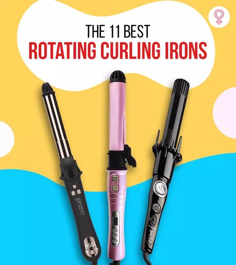 Best Curling Iron For Waves, Beach Wave Curler, Curling Iron Short Hair, Good Curling Irons, Automatic Curling Iron, Curling Rods, Rotating Curling Iron, Automatic Hair Curler, Barrel Curling Iron