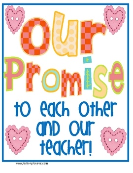 Looking for a cute and creative way to develop your classroom rules for the beginning of the school year? Make classroom promises Classroom Promise, Title Idea, Prep Classroom, Rules Poster, Classroom Doors, Class Rules, Classroom Behavior Management, Kindergarten Fun, 3rd Grade Classroom