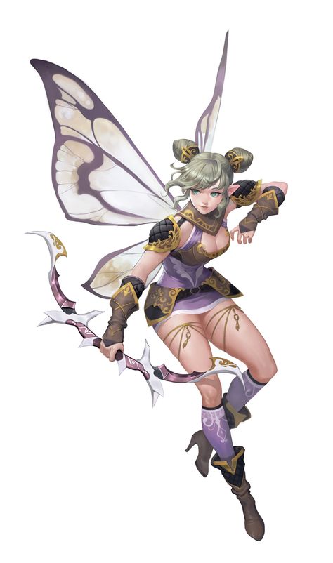 Rpg Ranger Dnd, Dungeons And Dragons Characters, Dnd Art, Fairy Art, Female Character Design, Character Design References, Art Anime, Dnd Characters, Character Portraits