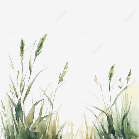 watercolor grass painting Grass Watercolor, Painting Grass, Grass Drawing, Grass Art, Green Png, Transparent Watercolor, Grass Painting, Watercolor Art Landscape, Watercolor Calligraphy