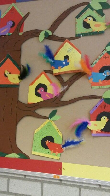 Bird Nest Craft, Spring Preschool, Bird Crafts, Bird Theme, Feather Crafts, Childrens Crafts, Animal Crafts, Bird Nest, Preschool Art