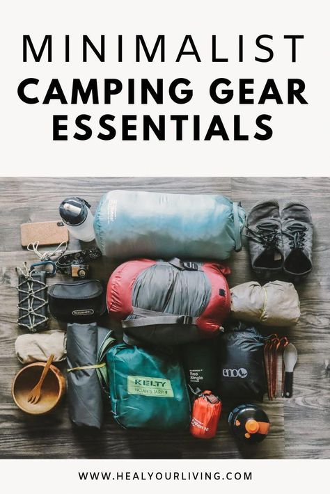 Minimalist Camping Gear, Camping Hacks With Kids, Camping Illustration, Minimalist Camping, Camping Gear Gadgets, Caravan Vintage, Camping Accesorios, Camping Diy, Sup Stand Up Paddle