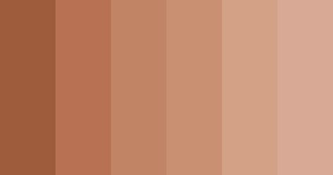 Tan Skin Color Palette Color Scheme » Brown » SchemeColor.com Tan Skin Color Palette, Tan Color Palette, Skin Palette, Skins Characters, Hexadecimal Color, Brown Color Schemes, Palette Art, Skin Color Palette, Colors Palette