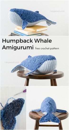 Whale Crochet Pattern, Whale Amigurumi, Whale Crochet, Crochet Whale, Whale Pattern, Confection Au Crochet, Pola Amigurumi, Tiny Hands, Haken Baby