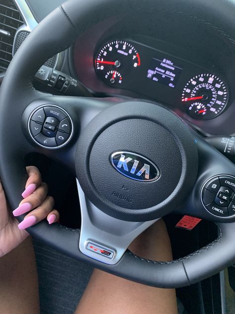 Kia New Car, Kia Car Interior, Kia Picanto Aesthetic, Kia K5 Gt Line 2022 Aesthetic, Kia Picanto 2023, Kia Stinger Gt 2022 Interior, Kia Gt Line, 2023 Kia Soul, Kia Interior Decor