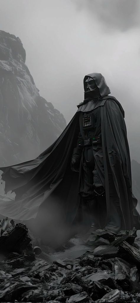 Vader Wallpaper, Darth Vader Wallpaper, Dark Vader, Vagabond Manga, Post Apocalyptic Art, Dark Vador, Star Wars Anakin, Angel Warrior, Vader Star Wars