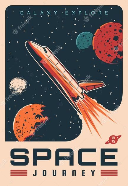 Space Portrait, Retro Space Posters, Rocket Space, Astronomy Poster, Space Adventure, Big Ben London, Space Museum, Retro Vector, Space Poster