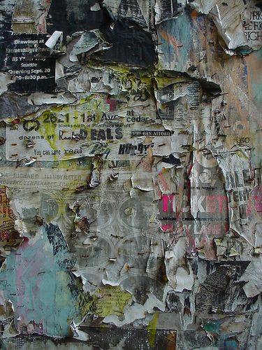 Peeling poster wall Decay Art, A Level Textiles, Growth And Decay, Gcse Art, Wow Art, A Level Art, Surface Textures, Of Wallpaper, Texture Art