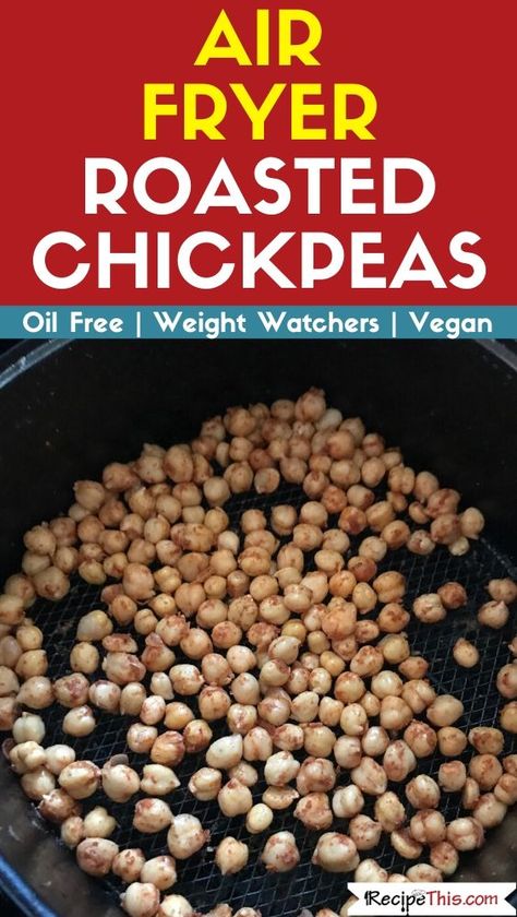 Chickpeas Airfryer, Flavour Combinations, Healthy Air Fryer, Air Fryer Fish, Chickpea Recipes, Air Fryer Healthy, Fun Easy Recipes, Roasted Chickpeas, Air Fryer Chicken