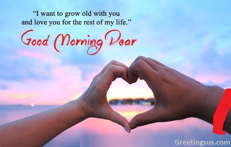 Good Morning Dear Love, Goodmorning Quotes For Her, Good Morning My Sunshine, Good Morning Husband, Good Morning Love Quotes, Dear Love, Romantic Good Morning Quotes, Good Morning Dear, Good Morning Text Messages