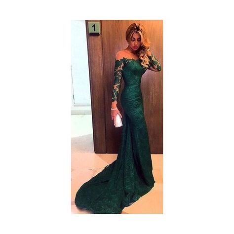 Green Evening Gowns, Evening Dress Long, Corset Dress Prom, Long Sleeve Prom, Lace Prom Dress, Chapel Train, Prom Dresses Long With Sleeves, Prom Dresses Lace, Green Lace