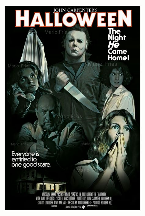 Halloween 1978 John Carpenter Horror Movie Slasher Fan Made Edit By Mario.Frias Halloween 4 The Return Of Michael Myers, Halloween Comics, Beard Quotes, John Carpenter Halloween, Scary Photos, Alien 1979, Movie Horror, Halloween 1978, Halloween Film