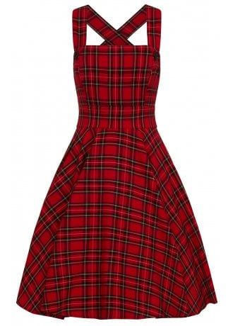 Irvine Pinafore Plus Dress Royal Stewart Tartan, Bunny Dress, Patch Dress, Stewart Tartan, Tartan Dress, Maxi Robes, Elegant Blouses, Apron Dress, Red Tartan