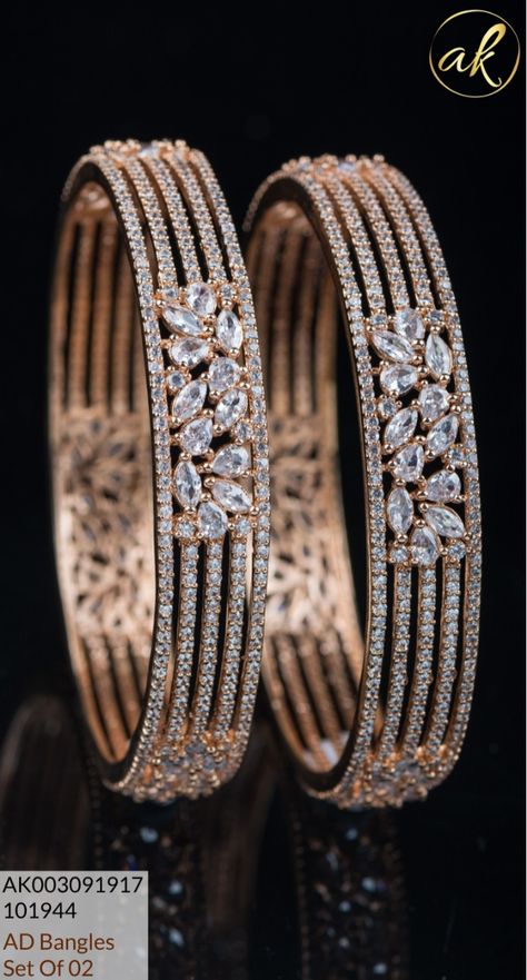 Real Diamond Bangles Designs, Diamond Kada Bangles, Diamond Bangles Indian, Diamond Kada, Blue Diamond Earrings, Solid Gold Bangle, Indian Wedding Jewelry Sets, Diamond Bangles, Diamond Bracelet Design