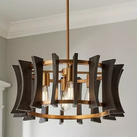 All Chandeliers - Shades of Light Wooden Chandelier Dining Room, Luxury False Ceiling Designs, Dark Dining Room Ideas, Masculine Dining Room, Cabin Chandelier, Closet Chandelier, Best False Ceiling Designs, Modern Cabin Decor, Entryway Light Fixtures