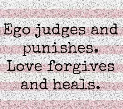 Ego Vs. Love Ego Vs Soul, Surviving Infidelity, Ego Quotes, Forgiveness Quotes, A Course In Miracles, Yoga Quotes, A Quote, Note To Self, The Words