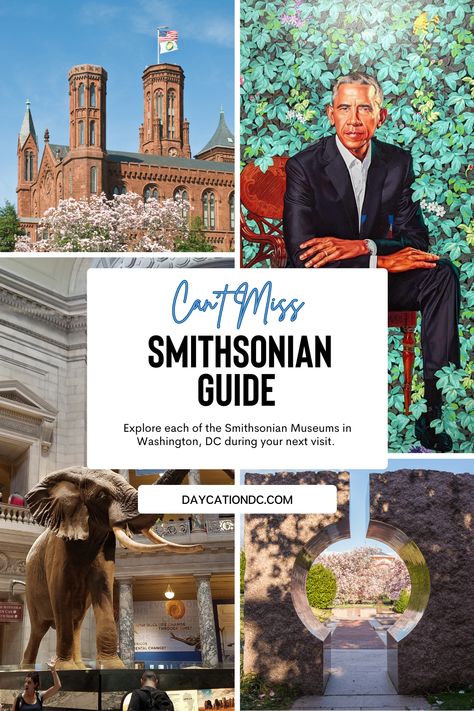 Planning a trip to Washington, DC is not complete without a visit to a Smithsonian Museum. Learn which museums are included in the Smithsonian and where they are all located. All of these museums are free and an essential part of any Washington, DC itinerary. Bible Museum Washington Dc, Washington Dc Museums, Smithsonian Museum Washington Dc, Washington Dc Trip Planning, Dc Museums, Washington Dc Itinerary, Bible Museum, Trip To Washington Dc, Butterfly Pavilion