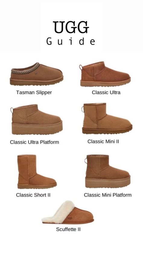 Types Of Uggs Shoes, Cute Uggs, Ugg Boots Outfit, Korean Short, Uggs Boots, Digital Wardrobe, Uggs For Cheap, Style Types, Shoe Chart