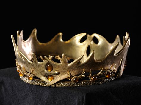 Game of thrones, Robert Baratheon's Crown Baratheon Crown, Robert Baratheon, Joffrey Baratheon, Fantasy Crown, Game Of Thrones Jewelry, Metal Hair Accessories, Game Of Thrones Party, King Robert, Crown Photos