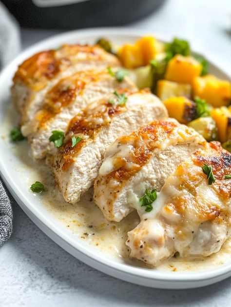 Baked Cream Cheese Chicken - Taste Of Recipe Baked Cream Cheese Chicken, Baked Cream Cheese, Easy Quick Recipes, Recipes Using Cream Cheese, Cream Sauce For Chicken, Ranch Chicken Casserole, Cheese Chicken, Parmesan Crusted Chicken, Cream Cheese Chicken