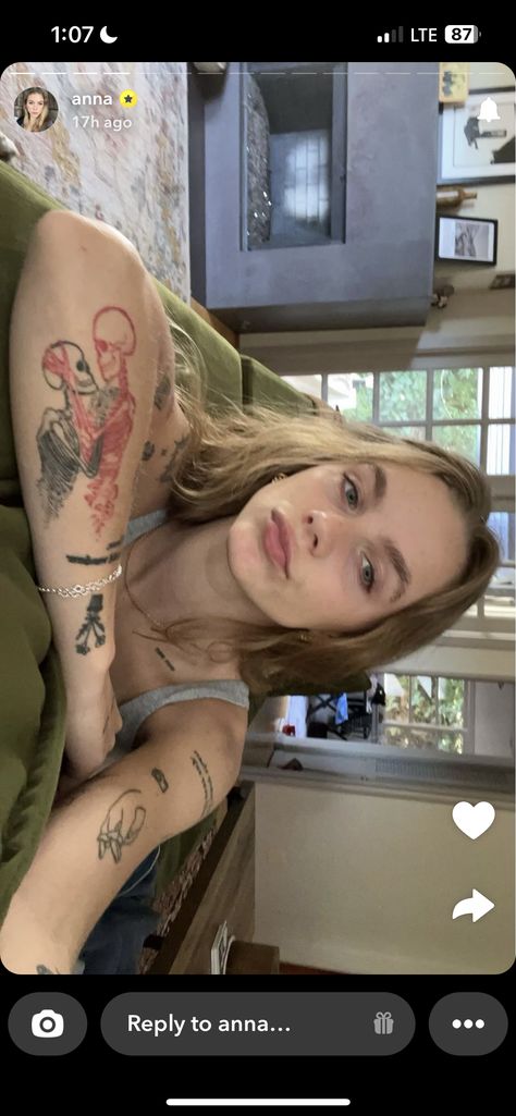 Anna Shumate Outfits, Anna Banana Tiktok, Anna Shumate Tattoos, Anna Shumate New Tik Tok, Soph Mosca Anna Shumate, Anna Banana, Billie Eilish, My Girl