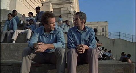 Escape from Alcatraz. love a good prison break. Escape From Alcatraz, David Harvey, Movie Diary, Alcatraz Prison, Trousers White, Blu Ray Movies, Films Movies, Prison Break, Movie Buff