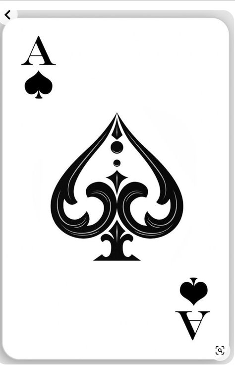 Ace Of Spades Tattoo, Playing Card Tattoos, Casino Tattoo, Spade Tattoo, American Card, Card Tattoo Designs, Chicano Lettering, Art Shed, Cool Galaxy Wallpapers