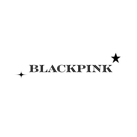 Blackpink Logo Black And White, Blackpink Widget Icons, Blackpink Name Logo, Blackpink Logo, Lisa Name, Bp Logo, Pink Drawing, Pink Names, Pixel Drawing