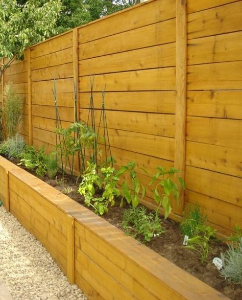 Beautiful yet functional privacy fence planter boxes ideas 08 Privacy Landscaping Backyard, Privacy Fence Landscaping, Yard Remodel, Fence Planters, Privacy Landscaping, Backyard Privacy, Diy Fence, Front Yard Fence, Budget Ideas