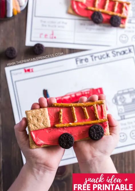 Fire Safety Preschool Crafts, Community Helpers Week, Fire Safety Crafts, Fire Safety Free, Community Helpers Preschool Crafts, Fire Safety For Kids, Fire Safety Theme, Fire Safety Activities, Community Helpers Preschool Activities