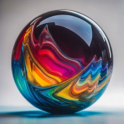 This image depicts a colorful glass marble. DIGITAL DOWNLOAD Background Marble, Marbles Images, Glass Art Products, Artful Ashes, Marble Ball, Mountain Landscape Photography, Ace Card, Art Glass Paperweight, Marble Art