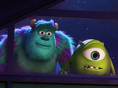 From Pixar’s Monster University (2013) Sully And Mike, Sully Monsters Inc, Monsters Inc University, Graduation Images, Mike From Monsters Inc, Mike And Sully, Pirate Fairy, Disney Icons, Disney Monsters