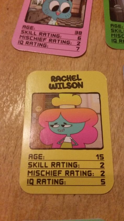 Rachel Wilson, Amazing Gumball, Class Decor, Amazing World Of Gumball, Be Rich, Class Decoration, World Of Gumball, The Amazing World Of Gumball, Yearbook