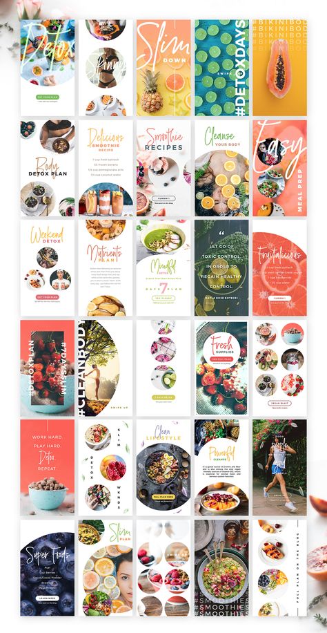 Nutritionist Social Media, Insta Story Template, Detox Week, Green Lights, Document Management, Social Media Marketing Manager, Blog Banner, Restaurant Marketing, Detox Plan