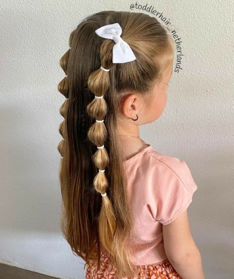 Toddler Hairstyles Girl Fine Hair, Girls Hairdos, Cute Toddler Hairstyles, Girly Hairstyles, Easy Little Girl Hairstyles, Girl Hair Dos, Lil Girl Hairstyles, Girls Hairstyles Easy, Bella Hair