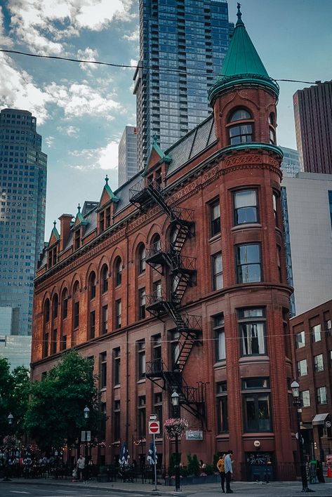 Gooderham Building Toronto Gooderham Building, City Photography, Shahrukh Khan, Art References, Big Ben, Toronto, Art Reference, Architecture, Building