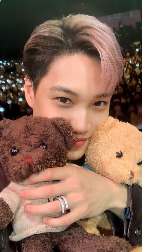 #KimJongIn #Kai #EXO Exo Kai Cute, Kai Bear, Kim Kai, Exo Art, Exo Lockscreen, Exo Korean, Chanyeol And Do, Kpop Exo, Kim Jong