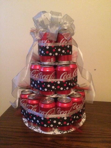 Coca-Cola Cake Soda Can Cakes, Coca Cola Gifts, Coke Gifts, Coke Cake, Soda Cake, Coca Cola Cake, Birthday Bunny, Childrens Party Decorations, Party Decorations Kids