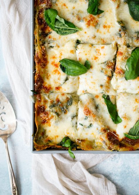 Green Goddess Lasagna fit for the goddess in all of us. Packed with veggies, goat cheese, and fresh basil. Green Lasagna, Basil Goat Cheese, Broma Bakery, Bechamel Sauce, Catering Events, Green Goddess, Lasagna Recipe, Fresh Basil, Beautiful Food