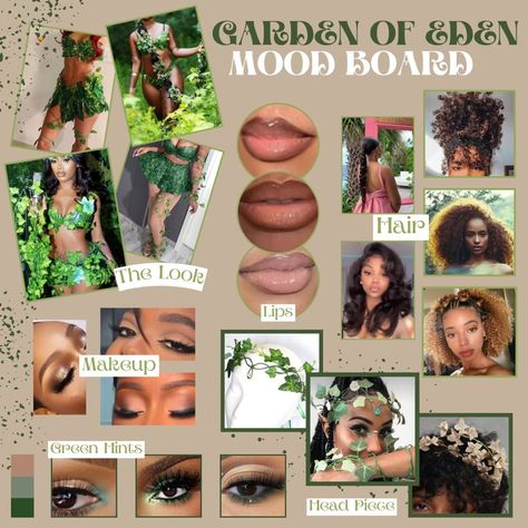 Garden Of Eden Costume, Garden Of Eden Photoshoot, Eden Photoshoot, Photoshoot Themes, Team Photos, Garden Of Eden, Garden Theme, Makeup Hair, Picture Ideas