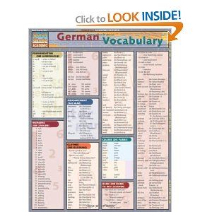 German Vocabulary (Quickstudy: Academic): Inc. BarCharts: 9781572226890: Amazon.com: Books German Phrases Learning, German Vocabulary, Deutsch Language, Study German, German Study, German Phrases, Italian Vocabulary, German Grammar, Learning Tips