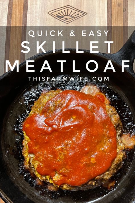 Classic meatloaf in a classic skillet! Doesn't get much better than that. Let me know what you think! Cast Iron Skillet Meatloaf, Recipes Cast Iron Skillet, Meat Bowls, Skillet Meatloaf, Hungry Man, How To Make Meatloaf, Beef Ribs Recipe, How To Cook Meatloaf, Beef Meals