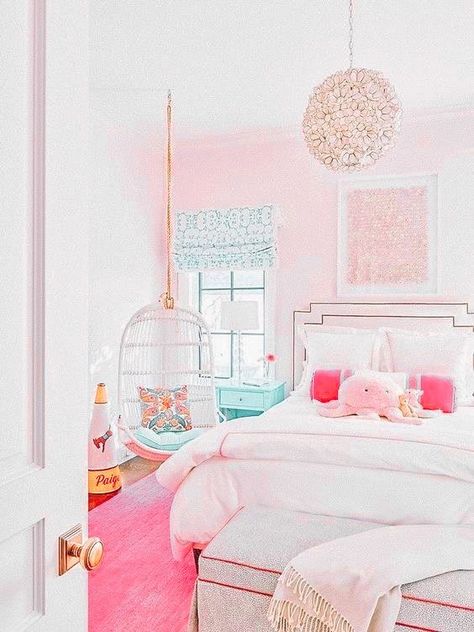 Preppy Dorm Room, Preppy Bedroom Decor, Preppy Bedroom, Dorm Room Inspiration, Cute Bedroom Ideas, Pinterest Room Decor, Preppy Room Decor, Preppy Girl, Preppy Room