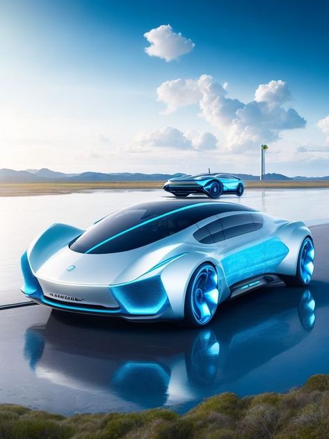 Hydrogen fuel cell futuristic car concept design" Futuristic Bicycle, Futuristic Cars Concept, Hydrogen Car, Hover Car, Eco Friendly Cars, Hydrogen Fuel Cell, Hydrogen Fuel, Car Concept, Silver City