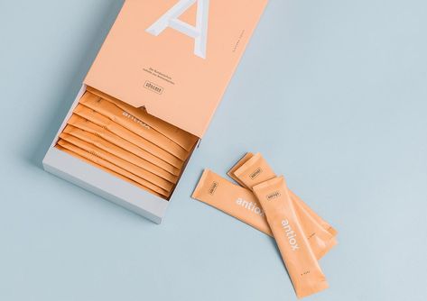 The Dieline Awards 2017: Ringana - Superfoods | Dieline Product Poster Design, Fresh Cosmetics, Product Poster, Supplements Packaging, Collagen Drink, Cool Packaging, Box Packaging Design, Chocolate Packaging, Tea Packaging